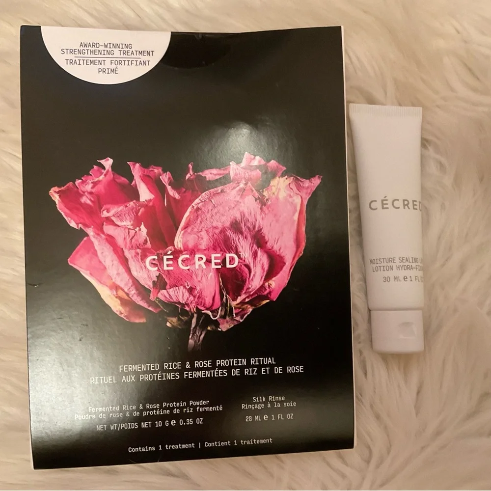 Cecred Hair Bundle - Protein Ritual & Moisture Sealing Ritual - New - Trial Size - Picture 2 of 7